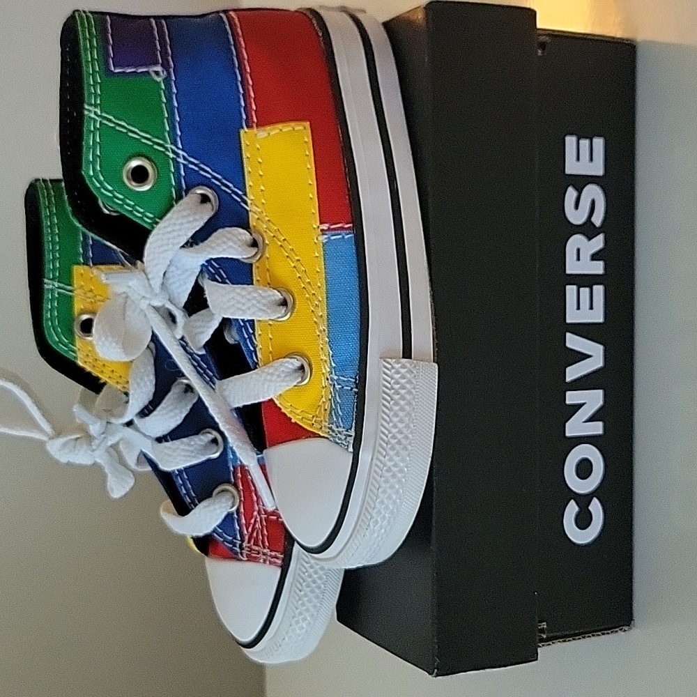 Converse Kids' Multicolor High-Top Sneakers